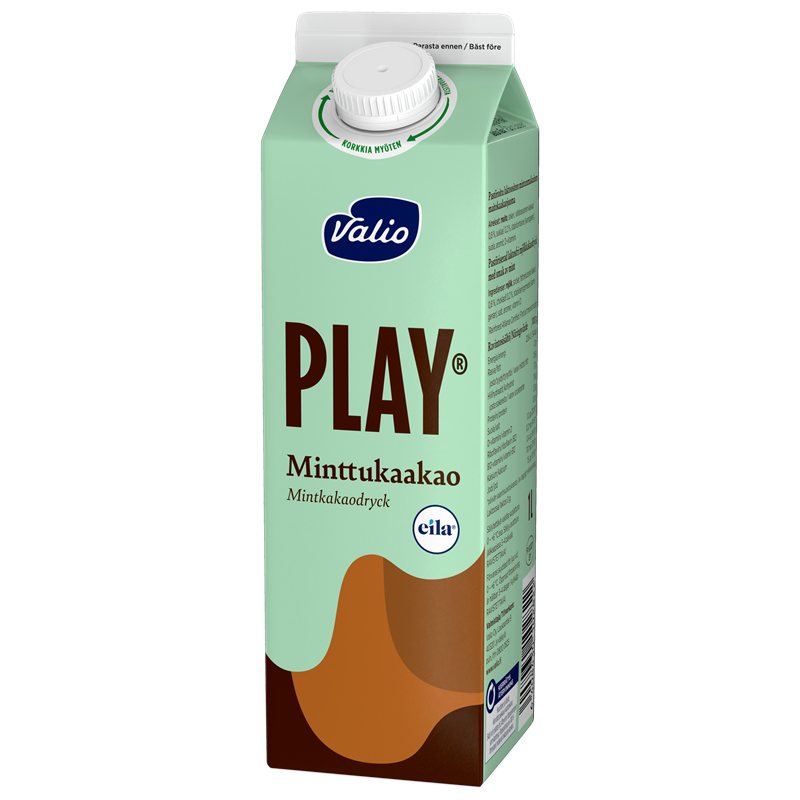 Valio Play® minttukaakaojuoma 1 l laktoositon