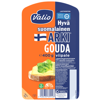 Valio Hyvä suomalainen Arki® gouda juustoviipale e400 g
