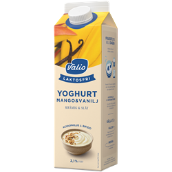 Valio Laktosfri yoghurt mango & vanilj 1000 g