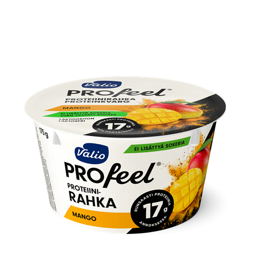 Valio PROfeel® proteiinirahka sokeroimaton 175 g mango laktoositon