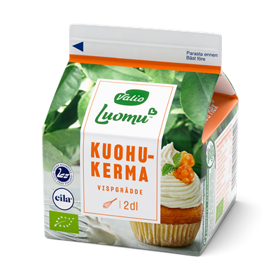 Valio Luomu™ kuohukerma laktoositon 2 dl