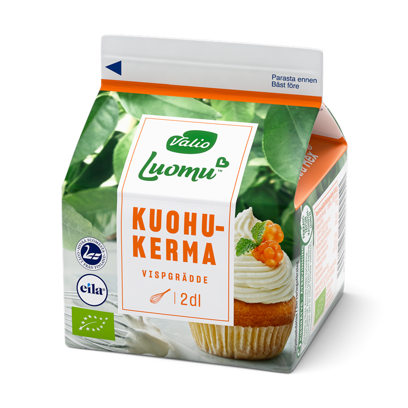 Valio Luomu™ kuohukerma laktoositon 2 dl