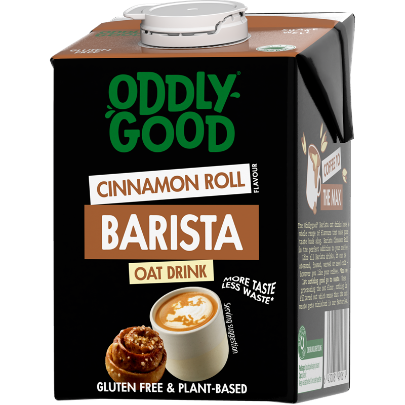 Oddlygood® Barista kaurajuoma 0,5 l korvapuusti UHT gluteeniton