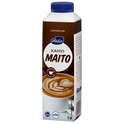 Valio kahvimaito 5 dl laktoositon
