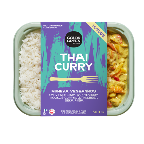 Gold&Green® Thai Curry ja riisi 300 g
