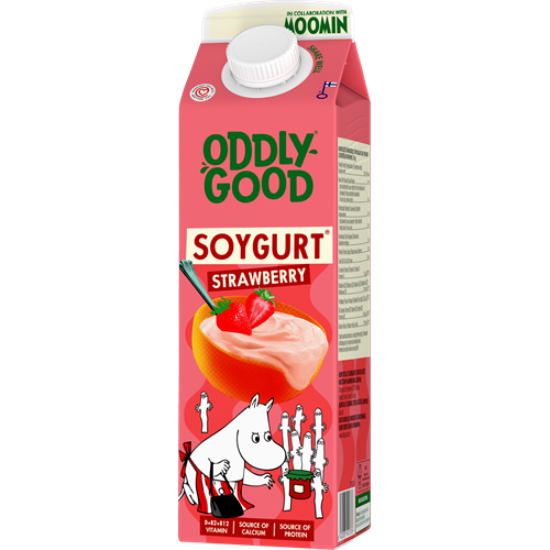 Oddlygood® Soygurt 1 kg jordgubb