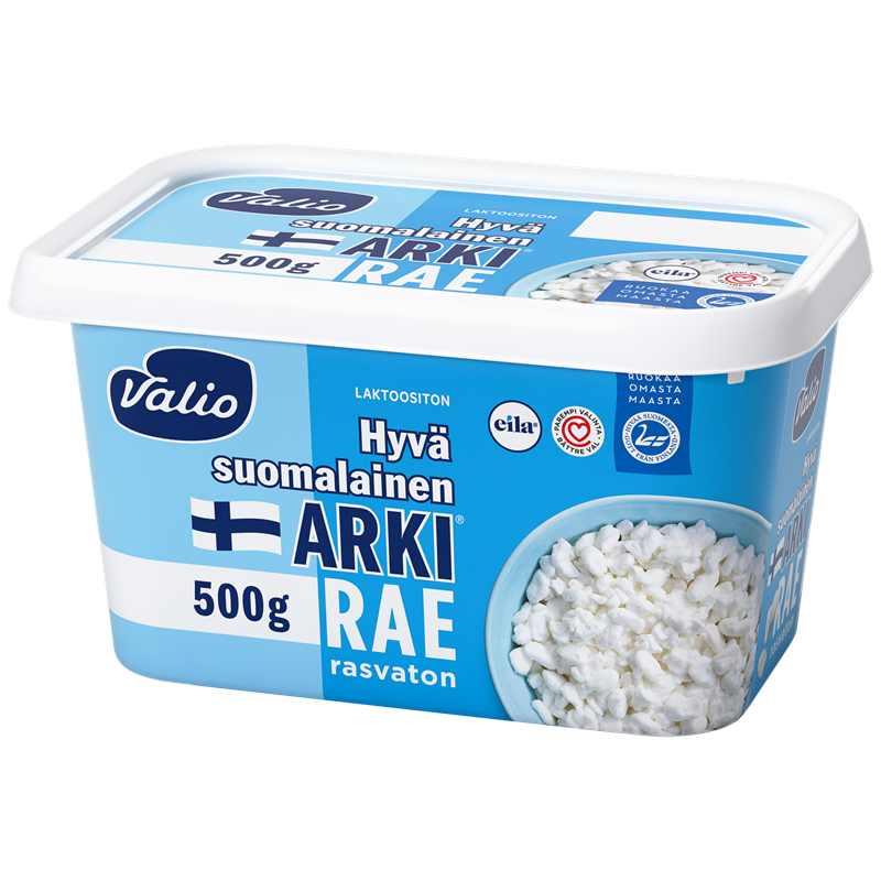 Valio Hyvä suomalainen Arki® rae rasvaton laktoositon 500 g