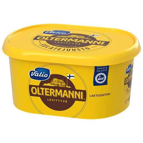 Valio Oltermanni® levittyvä sulatejuusto laktoositon e400 g