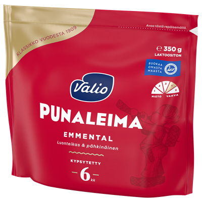 Valio Punaleima emmental juusto e350 g