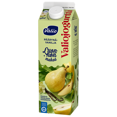 Valiojogurtti® Luonnon makea päärynä-vanilja laktoositon 1 kg