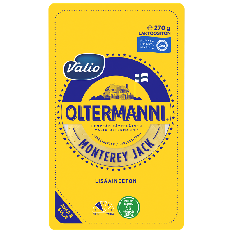Valio Oltermanni® Monterey Jack juustoviipale e270 g