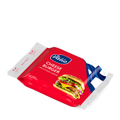 Valio processed cheese slices  Cheese Burger