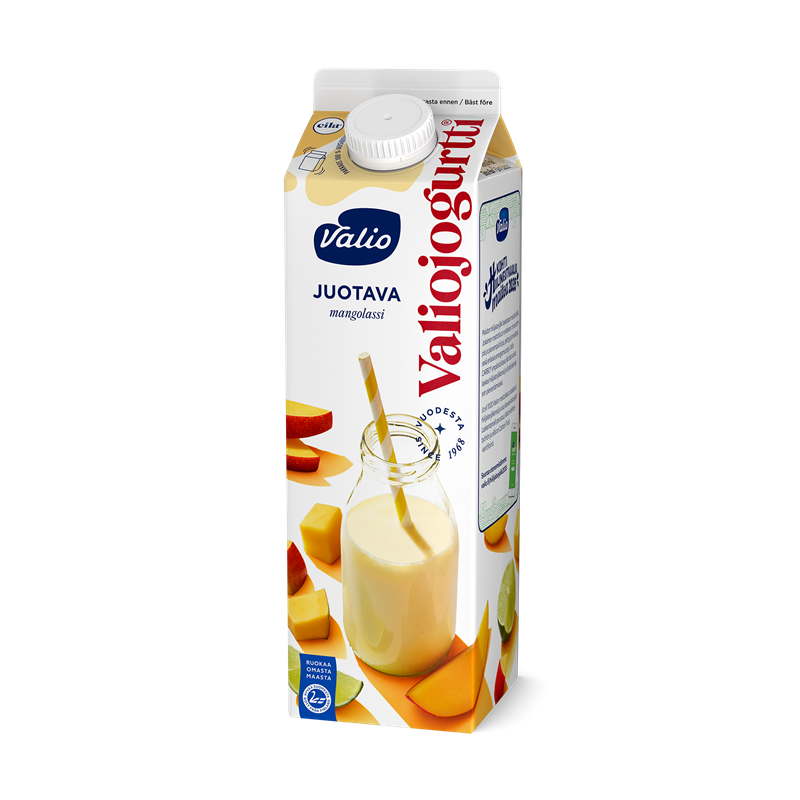 Valiojogurtti® juotava 0,95 l mangolassi laktoositon