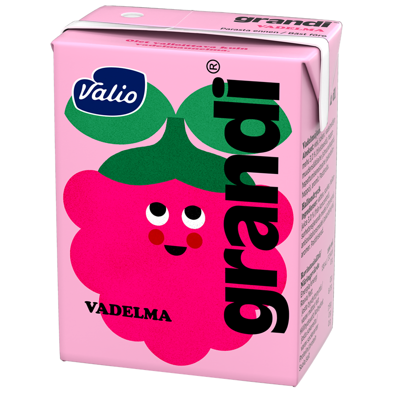 Valio Grandi® vadelma mehujuoma 2 dl