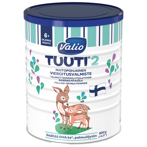 Valio Tuuti® 2 maitopohjainen vieroitusvalmistejauhe 800 g