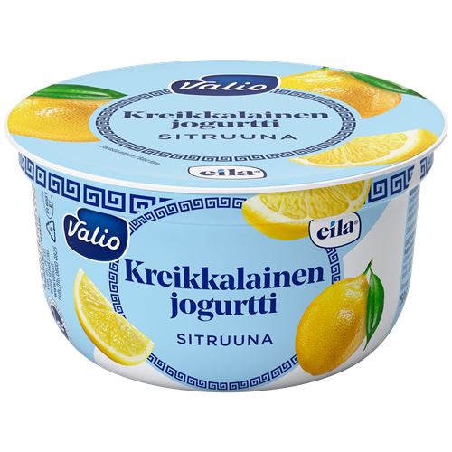 Valio kreikkalainen jogurtti sitruuna laktoositon 150 g