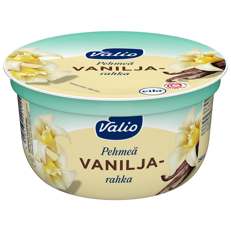 Valio pehmeä rahka vanilja laktoositon 150 g