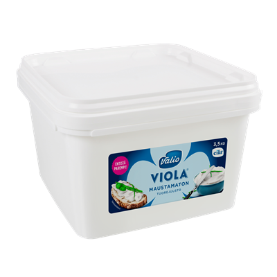 Valio Viola® maustamaton tuorejuusto laktoositon 3,5 kg