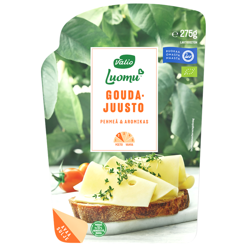 Valio Gouda luomujuustoviipale e325 g
