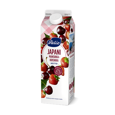 Valio mansikka-kirsikkakeitto 1 kg Japani
