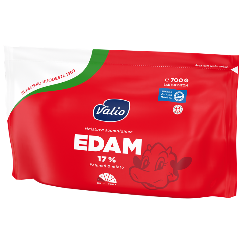 Valio Edam 17 % juusto e700 g