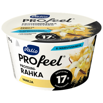 Valio PROfeel® proteiinirahka 175 g vanilja laktoositon