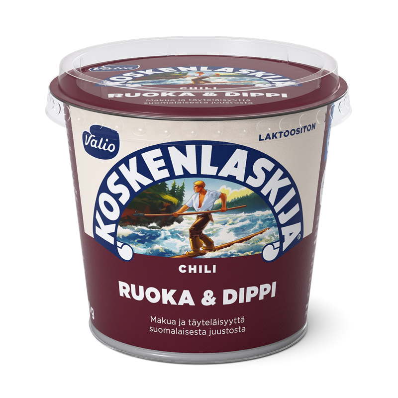 Valio Koskenlaskija® Ruoka & Dippi chili laktoositon e250 g