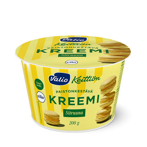 Valio Keittiön sitruunakreemi laktoositon 200 g
