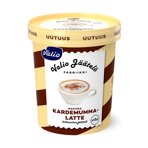 Valio jäätelö 480 ml kardemumma-latte laktoositon