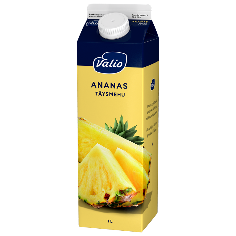 Valio ananastäysmehu 1 l