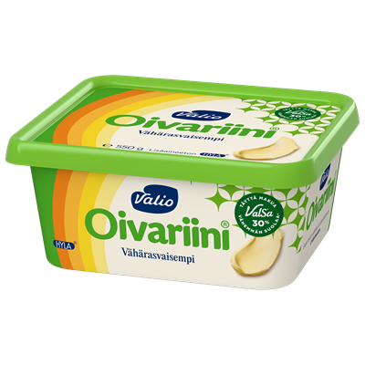 Valio Oivariini® vähärasvaisempi levite ValSa® HYLA® 550 g