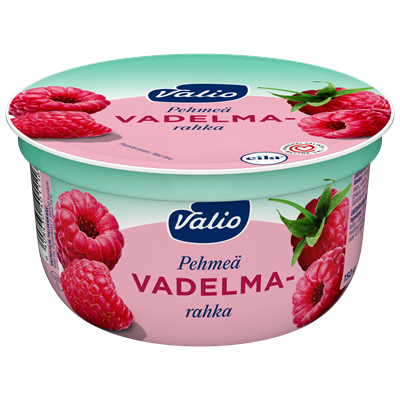 Valio pehmeä rahka vadelma laktoositon 150 g