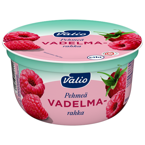 Valio pehmeä rahka vadelma laktoositon 150 g