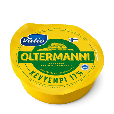 Valio Oltermanni® Kevyempi 17 % kermajuusto e450 g