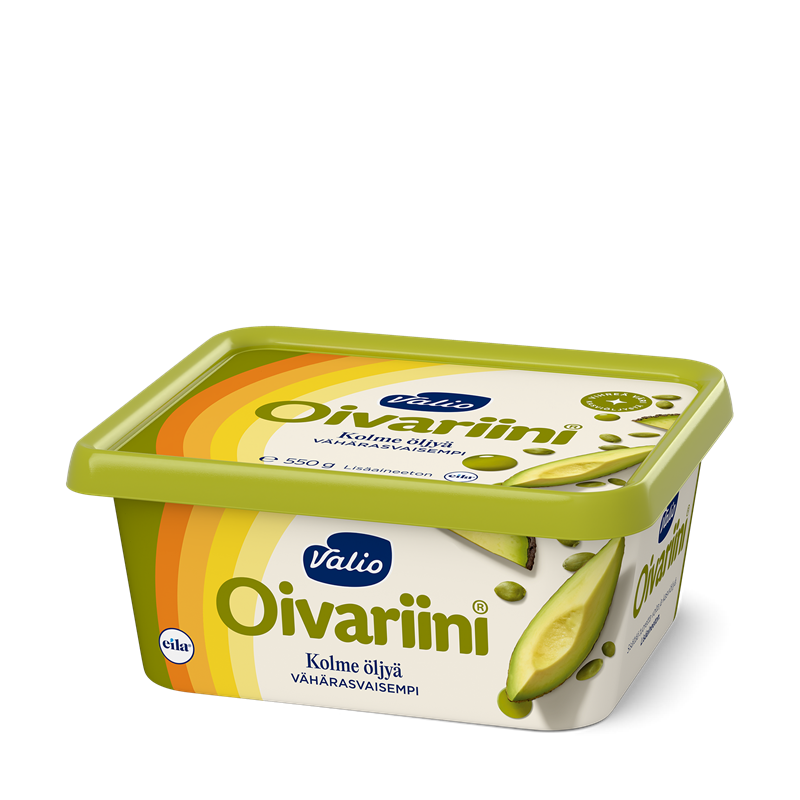 Valio Oivariini® 550 g kolme öljyä vähärasvaisempi laktoositon