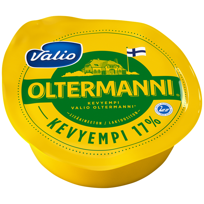 Valio Oltermanni® Kevyempi 17 % kermajuusto e250 g
