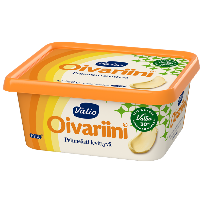 Valio Oivariini® pehmeästi levittyvä levite ValSa® HYLA® 550 g