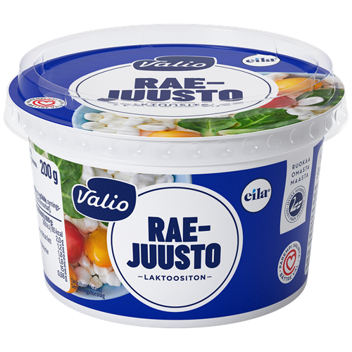 Valio raejuusto laktoositon 200 g