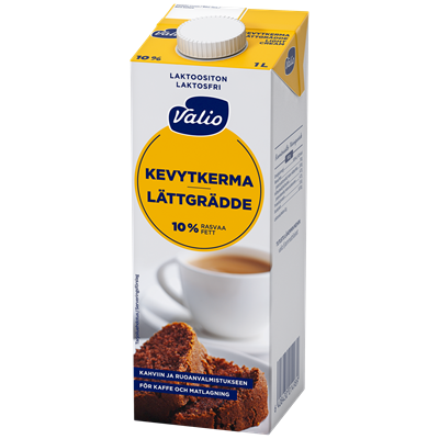 Valio kevytkerma UHT laktoositon 1 l