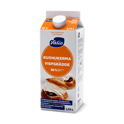 Valio suurtalous kuohukerma laktoositon 1,75 l