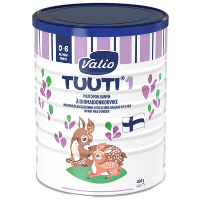 Valio Tuuti® 1 maitopohjainen äidinmaidonkorvikejauhe 800 g