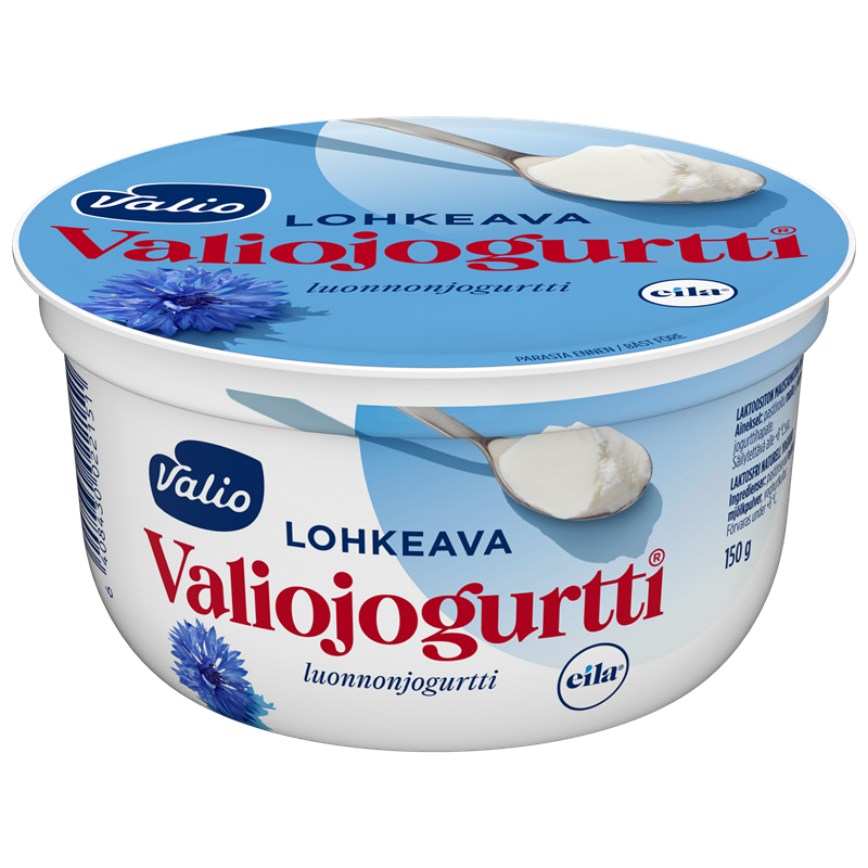 Valiojogurtti® lohkeava luonnonjogurtti laktoositon 150 g
