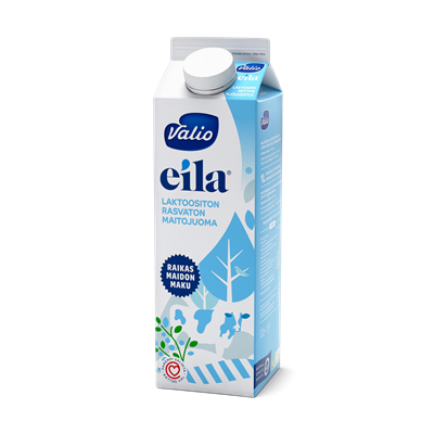 Valio Eila® rasvaton maitojuoma 1 l laktoositon