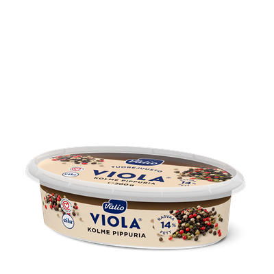 Valio Viola® kolme pippuria tuorejuusto laktoositon e200 g