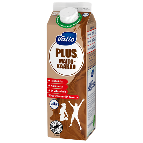 Valio Plus™ maitokaakaojuoma 1 l laktoositon