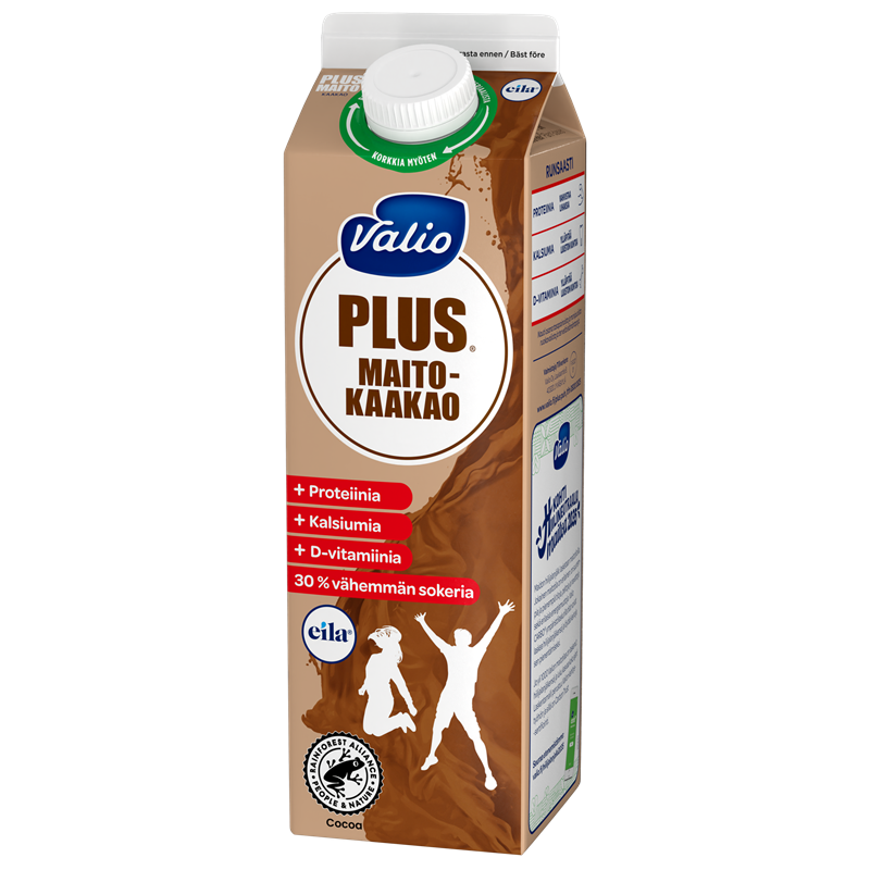 Valio Plus™ maitokaakaojuoma 1 l laktoositon
