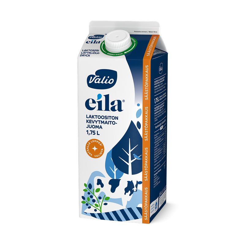 Valio Eila® kevytmaitojuoma 1,75 l laktoositon
