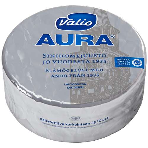 Valio AURA® sinihomejuusto kokonainen n. 3,2 kg