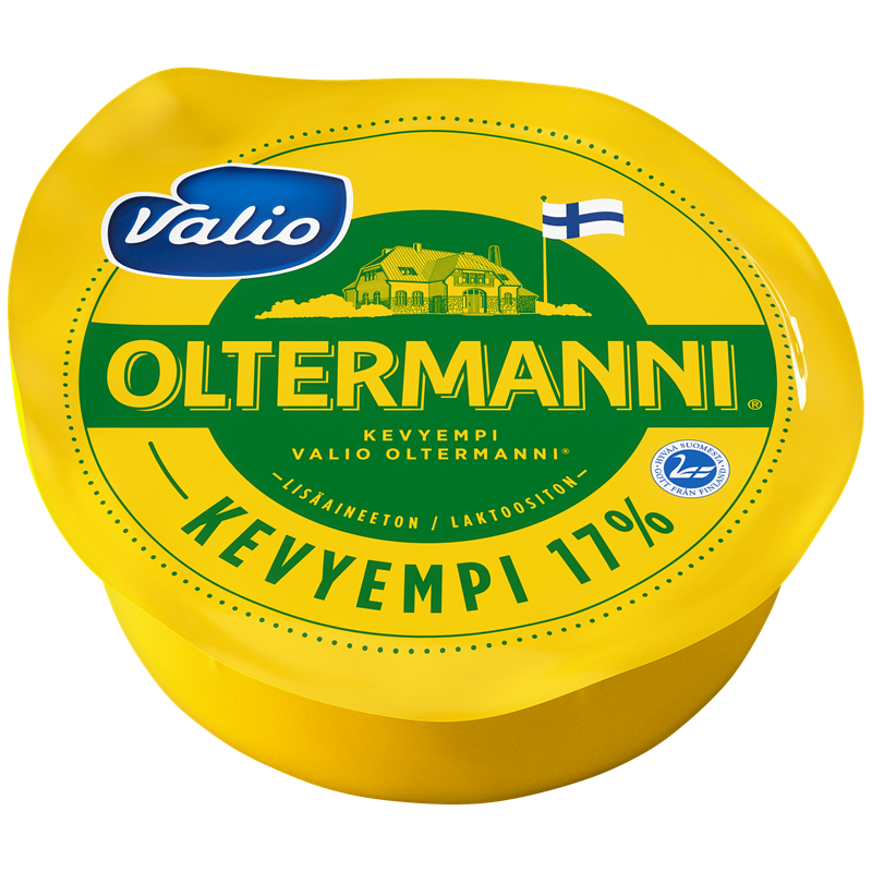 Valio Oltermanni® Kevyempi 17 % kermajuusto e450 g