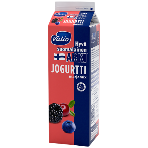 Valio Hyvä suomalainen Arki® jogurtti marjamix 1 kg